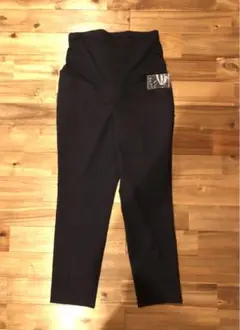 UNIQLO スマートアンクルマタニティパンツ 2wayストレッチM ネイビー