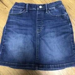 ユニクロデニムスカート130