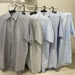 ユニクロ　メンズ　半袖ワイシャツ　まとめ売り Ｌサイズのサムネイル