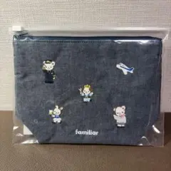 【新品未開封】ファミリア　familiar ×ANAオリジナルデザインポーチのサムネイル