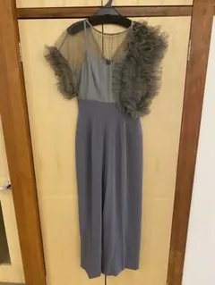 LagunamoonラグナムーンLADYチュールドッキングコンビネゾンGRY M