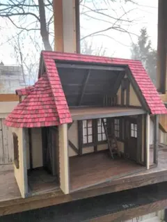 むう様専用ページ　昔の欧米の小屋　ミニチュア・ドールハウス