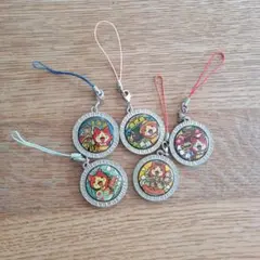 妖怪ウォッチ メタルキーホルダー 5個セット