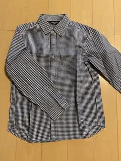美品　COMME CA ISM 長袖シャツ 130A チェック柄