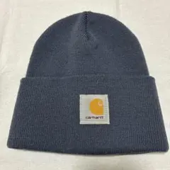 carhartt(カーハート) ブルー系 ニット帽(ビーニー)