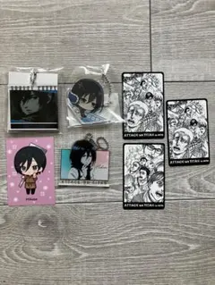 進撃の巨人 ミカサ アクリルキーホルダー セット