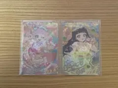 シークレットフレンズ∞バズリウムピンク、イエローサイン＋ノーマルカード5枚付き