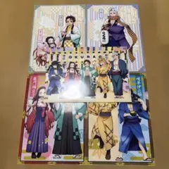 鬼滅の刃×くら寿司 クリアファイル 5枚セット