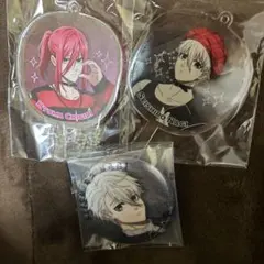 ブルーロック　アクリルキーホルダー　缶バッジ　凪　千切　3個セット