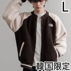 L＊ブラウン　茶＊フリース　ボア　ジャケット＊ノースフェイス＊韓国限定