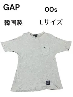 00s GAP ギャップ　Tシャツ　Lサイズ　韓国製　Lサイズ　vintage