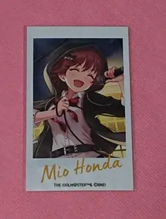 【匿名配送】本田未央　ミニブロマイド　デレステ