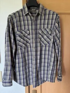 90s CARHARTT COTTON PLAID SHIRTカーハートネル古着のサムネイル