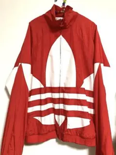 美品　adidas ナイロンジャケット アディダス　ダンスにも