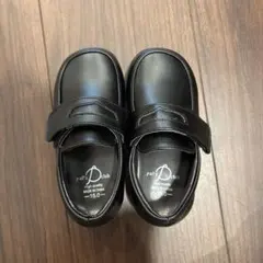 新品未使用 西松屋 フォーマルシューズ 15cm 黒