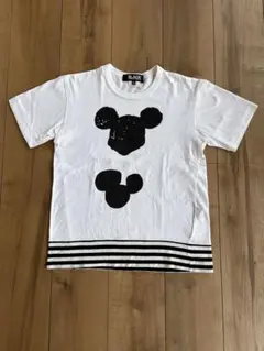 BLACK COMMEdesGARCONS 　ミッキーTシャツ S ホワイトのサムネイル