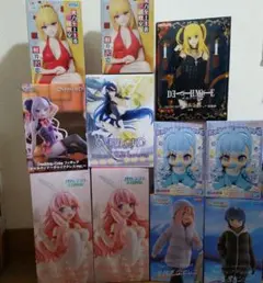 美少女系プライズ　新作含む　フィギュア　まとめ売り　11体セット　デスノートなどのサムネイル