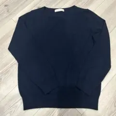 anySiS ネイビー 長袖ニット　サイズ2 セーター　長袖　ブラウス