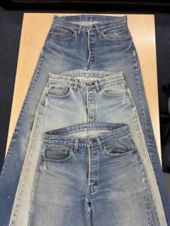 リーバイス501 オリジナル　80年代赤耳　3本セット