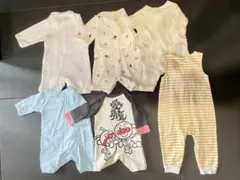 ロンパース6点セット アンパンマン GAP ピッコロ ユニクロ 60cm70cm