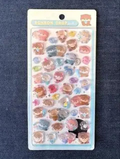 ボンドロ カワウソ　ラッコ　ボンボンドロップシール 水族館限定　クーリア