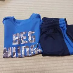 青色Tシャツとパンツセット 120サイズ