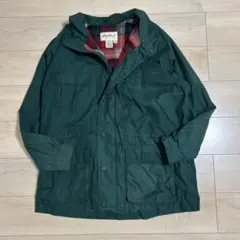 【古着】Eddie Bauer マウンテンパーカー ダークグリーン