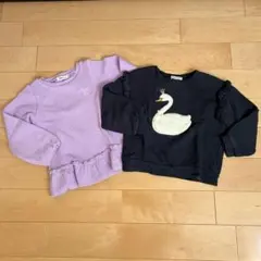 トレーナー2点セット　サイズ110/エニファム&ノイユエイムベベ