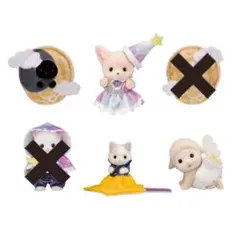 シルバニア　ミルキーウェイ　赤ちゃん4点