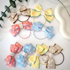 ♡No.21 2個セット！リボンヘアゴム♡
