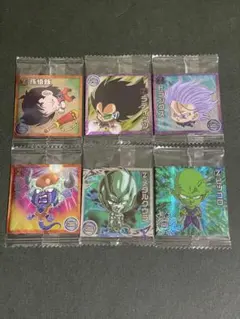 ドラゴンボール ウエハース シール 6枚セット