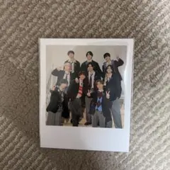 Snow Man 公式カレンダー スノカレ インスタント写真風カード 集合