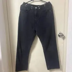 Fashion Jeans ブラックデニムパンツ Sサイズ