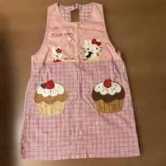 ハローキティ エプロン ピンク