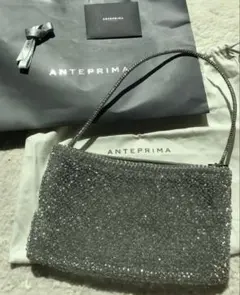 未使用✨アンテプリマ インノチェンツァ 長財布 パールチェーン