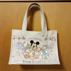 ★ディズニー『ダッフィー&フレンズ 　フロムオールオブアス』トートバッグ★