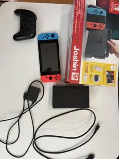 Nintendo Switch 本体 青/赤　プロコン付き