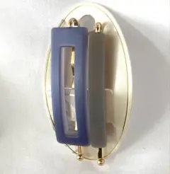 ヘアピン　セット　ヘアアクセサリー　ヘアアレンジ　新品　ブルー系