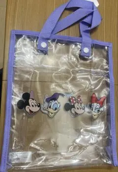 新品未使用　ディズニー フレンズ　ビニールバック