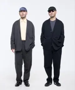 THE FRUIT ATHLETIC FORMAL SUIT金子恵治XLブラック