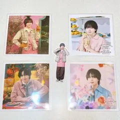 なにわ男子 福岡限定 大西流星 ましかくフォト 春夏秋冬 フレークシール