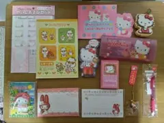 ハローキティ マロンクリーム マイメロディ サンリオ 文房具セット 平成レトロ