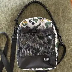 Kiu ショルダーバッグ 花柄 メッシュポケットのサムネイル