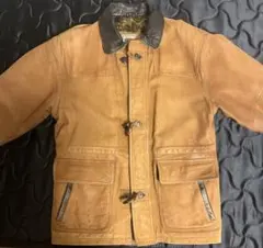 ムートンジャケット　パキスタン製　ヴィンテージ　羊皮　Lサイズ