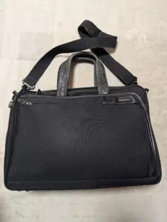 ACEGANE　ブラック ナイロン ビジネスバッグ