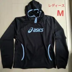 asics フード付きトレーニングウェア Mサイズ 黒