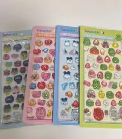 【超人気たまごっち】 3Dステッカー 4枚セット