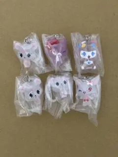 【匿名配送】ジュエルペット めじるしアクセサリー6個