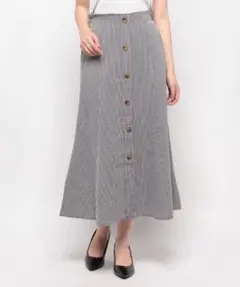 美品　ナイスクラップ　ギンガムチェックマーメイドスカート