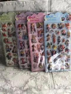 44・おまけあり　4シート　ズートピアボンボンドロップ風シール